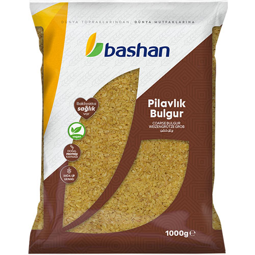 BASHAN Булгур для плова, 1 кг