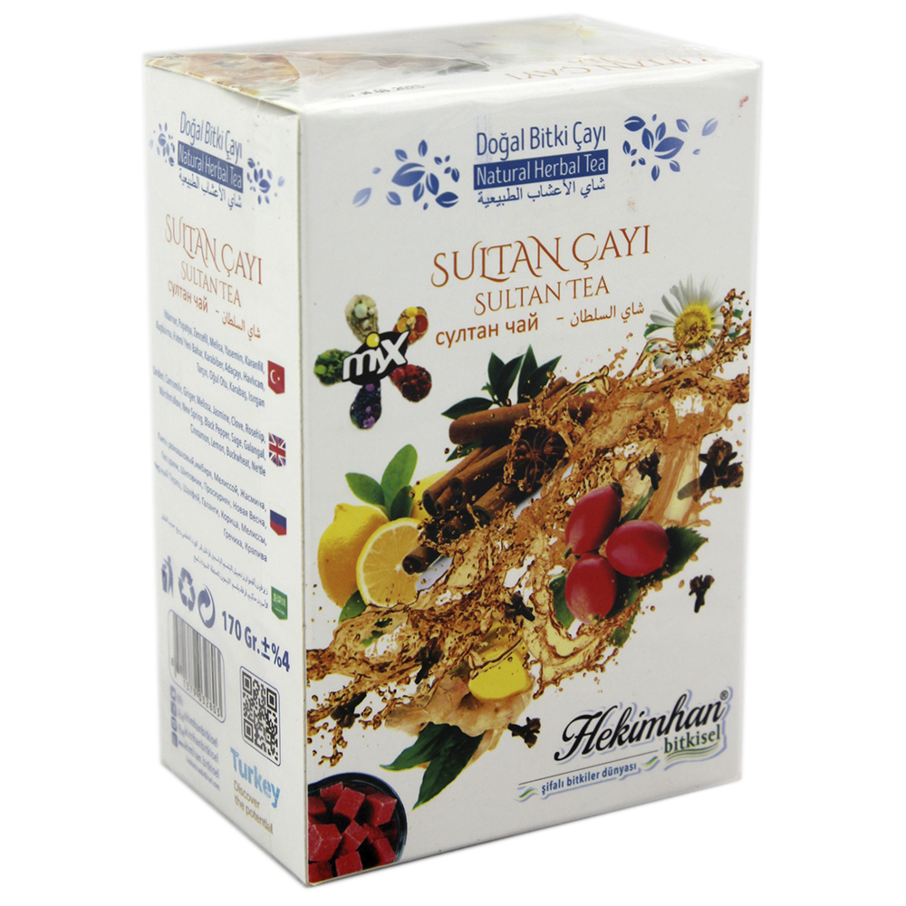 HEKIMHAN BITKISEL Султан чай в кубиках 170 гр