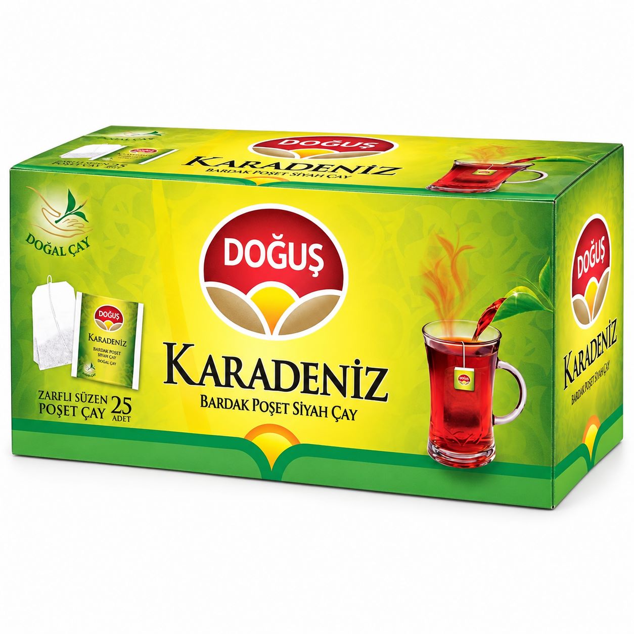 DOGUS 25 пакетиков. Чёрный чай KARADENIZ
