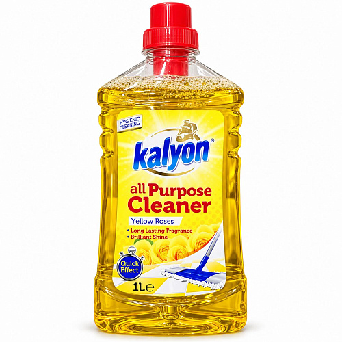 KALYON Средство для мытья пола «Жёлтые розы», 1 л