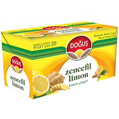 DOGUS Имбирный чай с лимоном 20 пакетиков