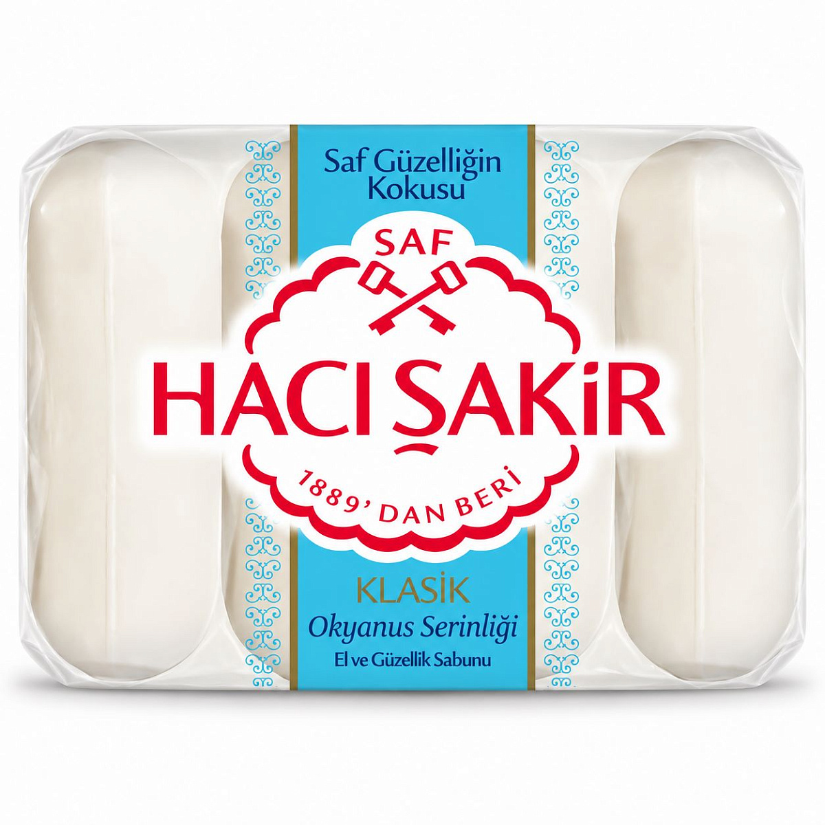 HACI SAKIR Мыло 280 г (70 г * 4шт)