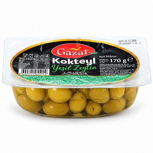 GAZAL 170 г Оливки с косточкой