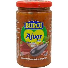 BURCU Балканский соус для завтрака "Ажвар" острый 310 гр