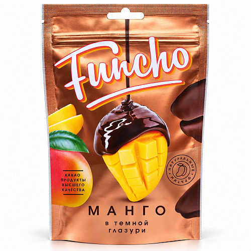FUNCHO 100 г Манго в темной кондитерской глазури