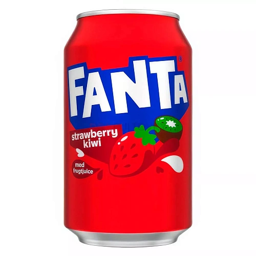 FANTA 330 мл "Клубника и Киви", Дания