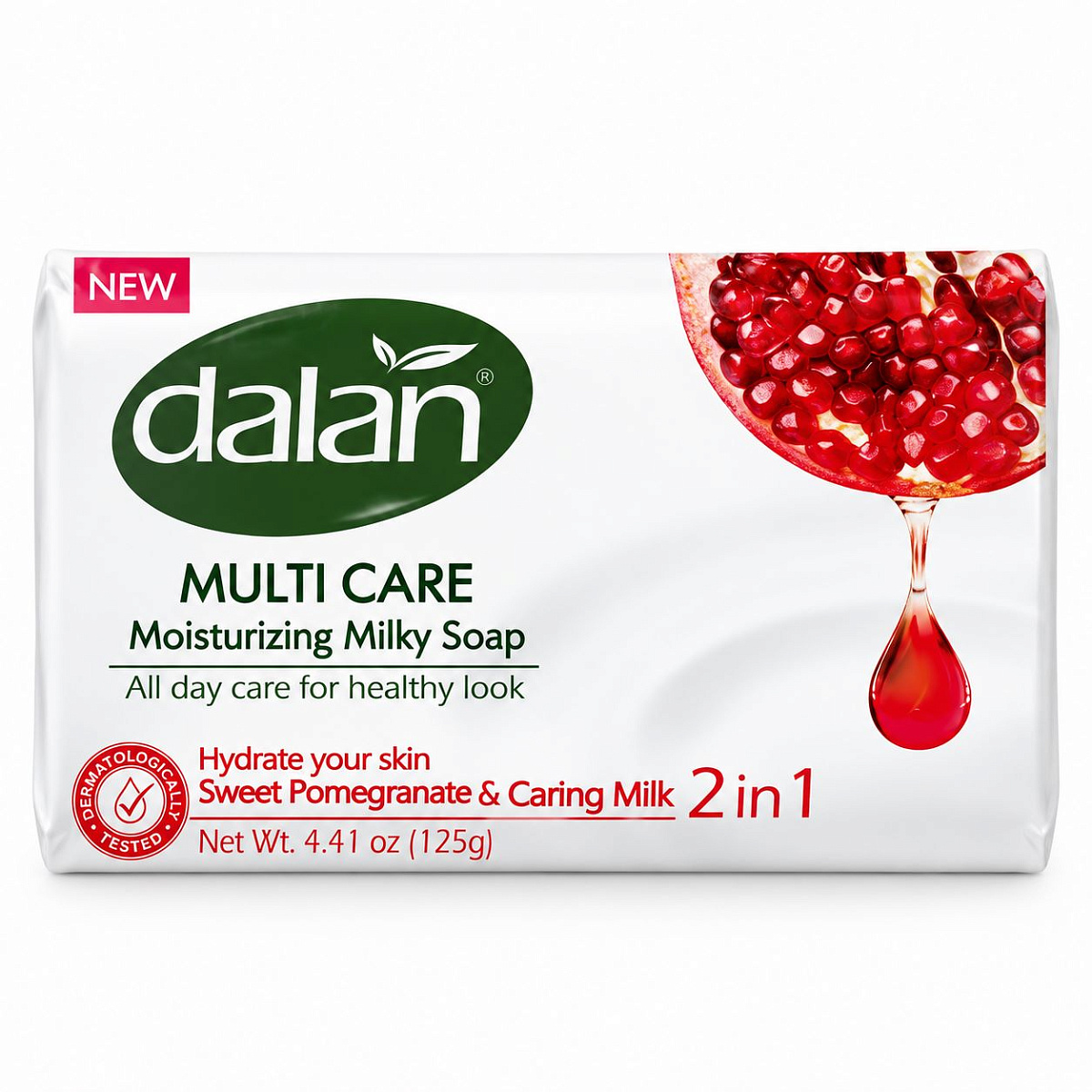 DALAN Мыло 150 г MULTI CARE Гранат и Молоко