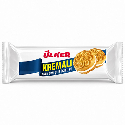 ULKER KREMALI печенье c кремовой начинкой 61 г