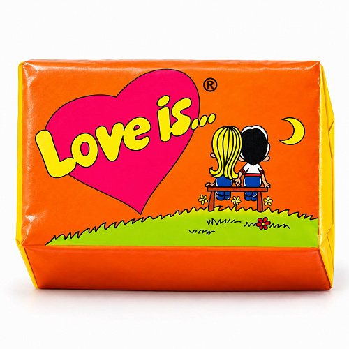 LOVE IS жевательная резинка Апельсин-Ананас 4.2 г